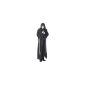 Costume Men's Men Costume Grim Reaper Grim Reaper black hooded cloak Halloween Carnival Carnival Horror horror horror horror (Toys)