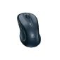 Logitech Wireless Mouse M510 - Mouse - laser - 5 button (s) - 2.4 GHz - USB wireless receiver Unifiying - Black (Personal Computers)