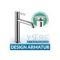 Design single lever basin mixer faucet Y-series Maxi Plus