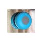 Bluetooth Wireless Portable Stereo Speaker evotouch-Mini waterproof speaker Splash proof 4 Colors (Blue) (Electronics)