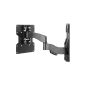 Pure Mounts TV Wall Mount PM Shadow-2 - tiltable, swiveling, flat, ultraslim for TVs up to 132cm / 52 