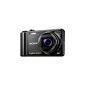 Sony DSC-H55B digital camera (14 megapixel, 10x opt. Zoom, 7.5 cm (3 inch) screen, opt. Image Stabilization) (Electronics)