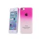 SHOP4PHONE® - Cover Cover raindrop Case for iPhone 5c Fuchsia pink (Electronics)