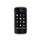Nokia 5800 XpressMusic Smartphone (GPS, WLAN, HSDPA, UMTS, EDGE, MP3, 3.2 MP, Ovi Maps) Blue (Electronics)