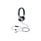 Nokia WH-600 stereo wired headset with AD-52 and AD-63 adapter (Accessory)