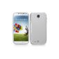 Clear Gel Case for Samsung Galaxy S4 White IV + 3 Movies AVAILABLE !!  (Electronic devices)