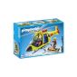 Playmobil - 5428 - figurine - Helicopter EXIT In Mountain (Toy)