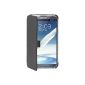 AnyMode Diary 2 Flip Case for Samsung Galaxy Note N7100 Black (Accessories)
