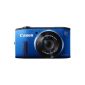 Canon PowerShot SX 270 HS Digital Camera (12MP, 20x opt. Zoom, 7.6 cm (3 inch) LCD display, image stabilized) blue (Camera)