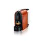 DeLonghi Nespresso EN 110.O U capsule machine / 0.8L water reservoir / orange (household goods)