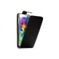 Nandu Samsung Galaxy S5 Cover Flip Style Design incl 2 x Screen protector -. quality Flipcase shell in black for the new Galaxy S 5 (Electronics)