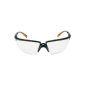 715 051 DE-2729-3376-8 3M Solus Goggles Polycarbonate Clear Branches Black / Orange with Case (Tools & Accessories)