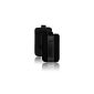 Case Carbon Black Case for LG P880 Optimus 4X HD mobile pocket leather bag Case Protection Mobile Leather Case Holster Protective sleeve Belt Bag Belt loop side pocket (Electronics)