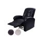 TV chair relaxing chair with fold-out foot rest (choice of colors) (household goods)