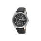 Esprit Men's Watch XL Circolo Night Analog Quartz Leather ES104081001 (clock)