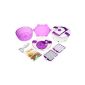 Genius 26189 Salad Chef Junior cutting and spin-Set 9-piece, purple (household goods)