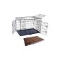 Transport cage wire cage dog cage dog cage with pillow dog bed Gr.  XL NEW (Misc.)
