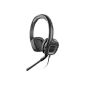 Plantronics Audio 355 PC Headset binaural Wired Gaming / Internet Telephony Black (Personal Computers)