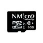 NMicro 8GB 8GB 8GB 8G 8 GB Card Class 10 C10 Class10 SDHC microSD memory micro micro SDHC TF microSDHC Class 10 microSDXC without adapter UHS-I UHS UHS-1 flash memory card without adaptation (Electronics)