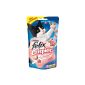 Felix cat snacks crispies with salmon and trout taste 45 g, 8 Pack (8 x 45 g) (Misc.)