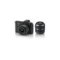 Nikon 1 V1 system camera (10 megapixels, 7.5 cm (3 inch) screen) black incl. 1 NIKKOR VR 10-30mm lens and VR 30-110 mm lenses (Electronics)
