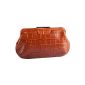PICARD Auguri clutch bag / evening bag - Genuine leather - 27x16x4cm