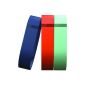 Fitbit Flex Pack of 3 Accessories Bracelets Navy Blue / Turquoise / Mandarin (Sport)
