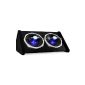 Auna 2x30cm (2x12 inches) Double Double passive subwoofer car lighting effect (2000 watts max., LED-effect) (Electronics)