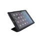 EGO® Slim Smart Tablet Case (for iPad Air, Black) Cover folding pocket Case Cover with Stand Function Case