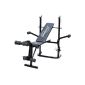 Weight bench training bench for extensive strength training foldable incl. Legrest and Butterfly (Misc.)