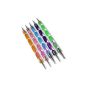 A mega bargain !!!  Nail Art Dotting Tools / Spot Swirl - Professional Set of 5 different lace 2 Swirl Tools / Spotswirl (each tool has different peaks sizes) (Misc.)