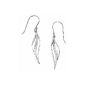 Elements - e3635 - Dangle Earrings - Feathers - Women - 2.52 Gr Silver (Jewelry)