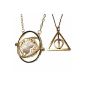 Harry Potter and Deathly time turner turner Hallows CollieHarry Potter Deathly Hallows time and Necklace (Jewelry)