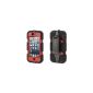 Griffin Survivor Case for iPhone 5 Black / Red (Wireless Phone Accessory)