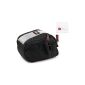 Sturdy, padded bag for Sony DSC-QX30 / ILCE QX1 compact camera lenses in style + cloth (Electronics)