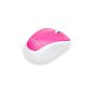 Rivertech Design Mouse (cordless, optical, nano-dongle) Pink (Personal Computers)