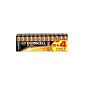 Duracell battery plus Mignon AA 20 + 4 free Special Pack