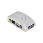 KanaaN PC VGA to TV Composite Video RGB converter with SCART adapter and RCA cable (option)
