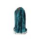Stole scarf shawl woman 100% wool pashmina different colors dragonfly motifs gift idea (Clothing)