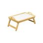 Kesper 77012 Serving and bed tray, rubberwood, Dimensions: 55 x 36 cm, Height: 5/25 cm (household goods)