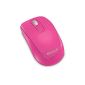 Microsoft Wireless Mobile 1000 2CF 00034 mouse (2.4GHz, 1000dpi, USB) pink (Accessories)