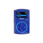 Sandisk Sansa Clip MP3 Player 2GB with integrated FM tuner Blue (Electronics)