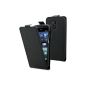 ACER Liquid E700 Case - black ultra thin case with integrated protective cover for ACER Liquid E700 (Electronics)