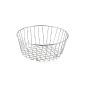 Weis 17637 washing basket around, stainless steel (houseware)
