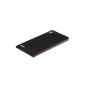 iGard® Huawei Ascend P6 Ultra Slim Case Cover 0.3mm Premium Skin Case Cover Black Transparent (Electronics)