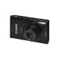 Canon IXUS 240 HS Digital Camera (16.1 megapixels, 5x opt. Zoom, 8.1 cm (3.2 inches) touch screen, WiFi, Full HD) (Electronics)