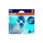 OSRAM COOL BLUE INTENSE halogen lamp H1 4200K 64150CBI-02B and 20% more light in double blister (Automotive)