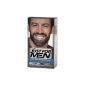 Just For Men Brush-care-in-Color Gel for Beard, Mustache, Natural Black (Personal Care)
