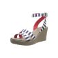 Crocs Leigh Graphic, wedge sandals woman (Shoes)