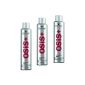 3 x Schwarzkopf Osis Session Extreme Hold Hairspray 500 ml. (Personal Care)